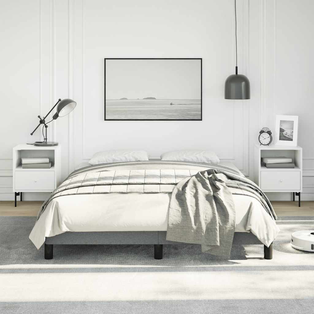 8720287168089_g_en_hd_1 vidaXL Bed Frame without Mattress Dark Grey 137x187 cm Double Fabric - Image 3