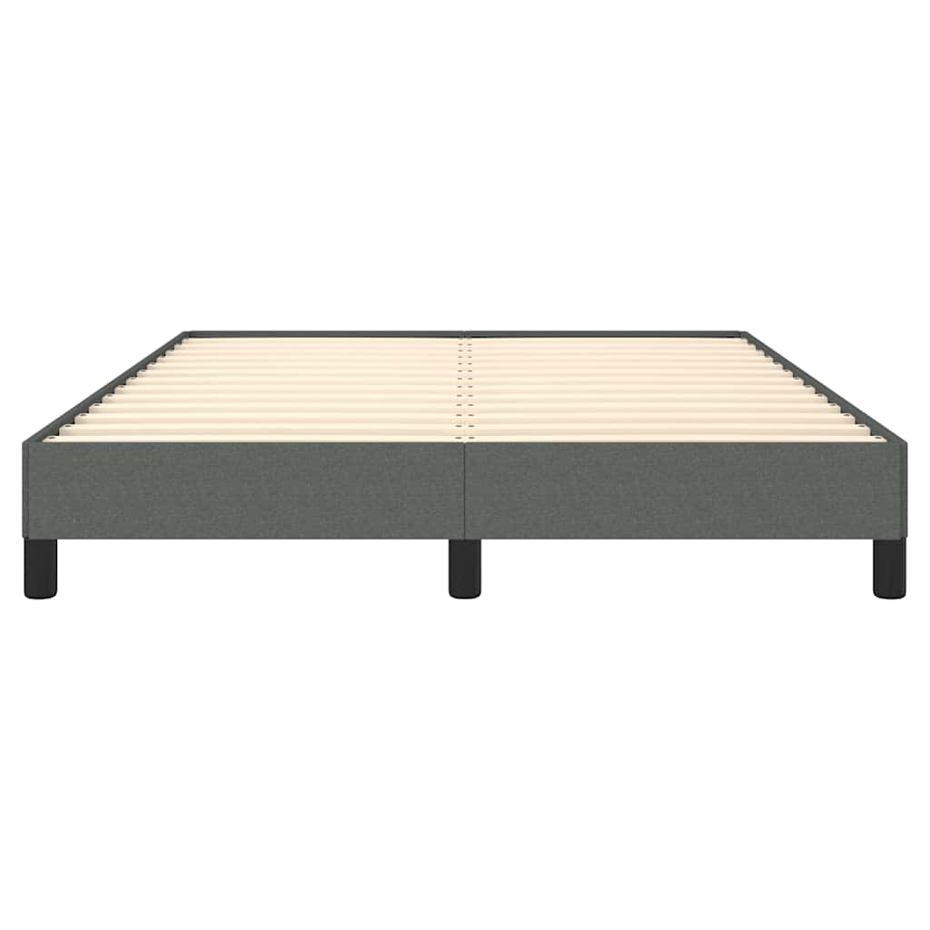8720287168089_g_en_hd_3 vidaXL Bed Frame without Mattress Dark Grey 137x187 cm Double Fabric - Image 5