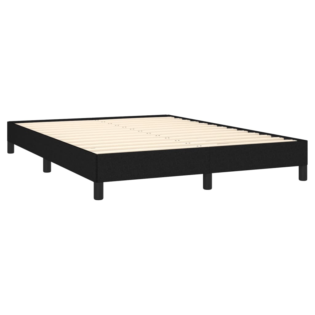 8720287168096_g_en_hd_2 vidaXL Bed Frame without Mattress Black 137x187 cm Double Fabric - Image 4