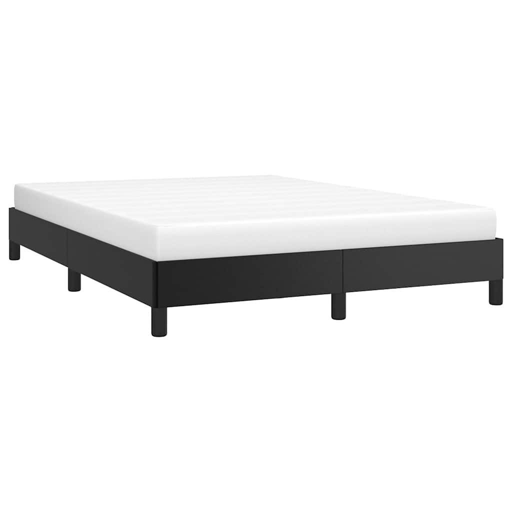 8720287169833_g_en_hd_1 vidaXL Bed Frame without Mattress Black 152x203 cm Queen Faux Leather - Image 3