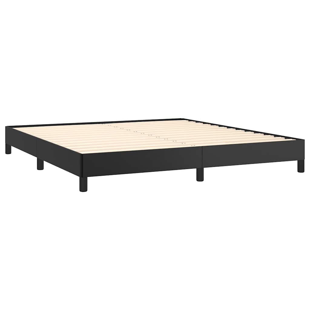 8720287169833_g_en_hd_3 vidaXL Bed Frame without Mattress Black 152x203 cm Queen Faux Leather - Image 5