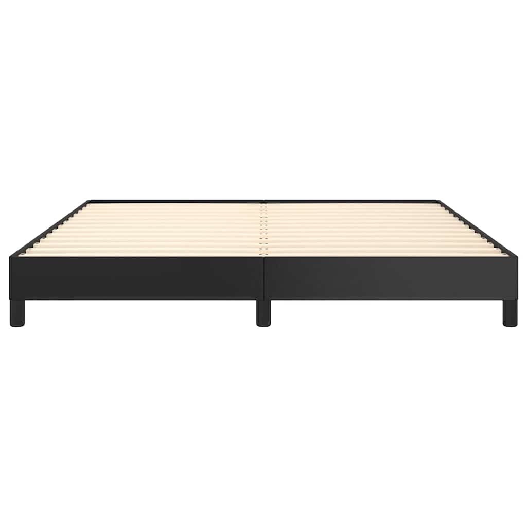 8720287169833_g_en_hd_4 vidaXL Bed Frame without Mattress Black 152x203 cm Queen Faux Leather - Image 6