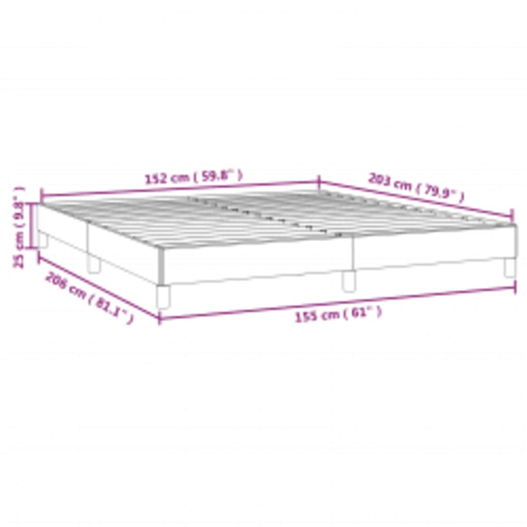 8720287169833_g_en_hd_7 vidaXL Bed Frame without Mattress Black 152x203 cm Queen Faux Leather - Image 9