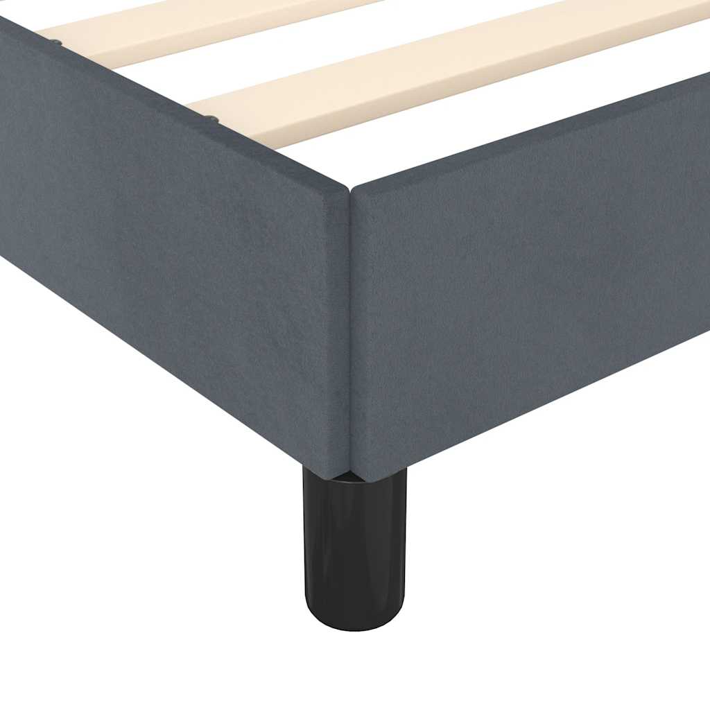 8720287170563_g_en_hd_6 vidaXL Bed Frame without Mattress Dark Grey 137x187 cm Double Velvet - Image 8