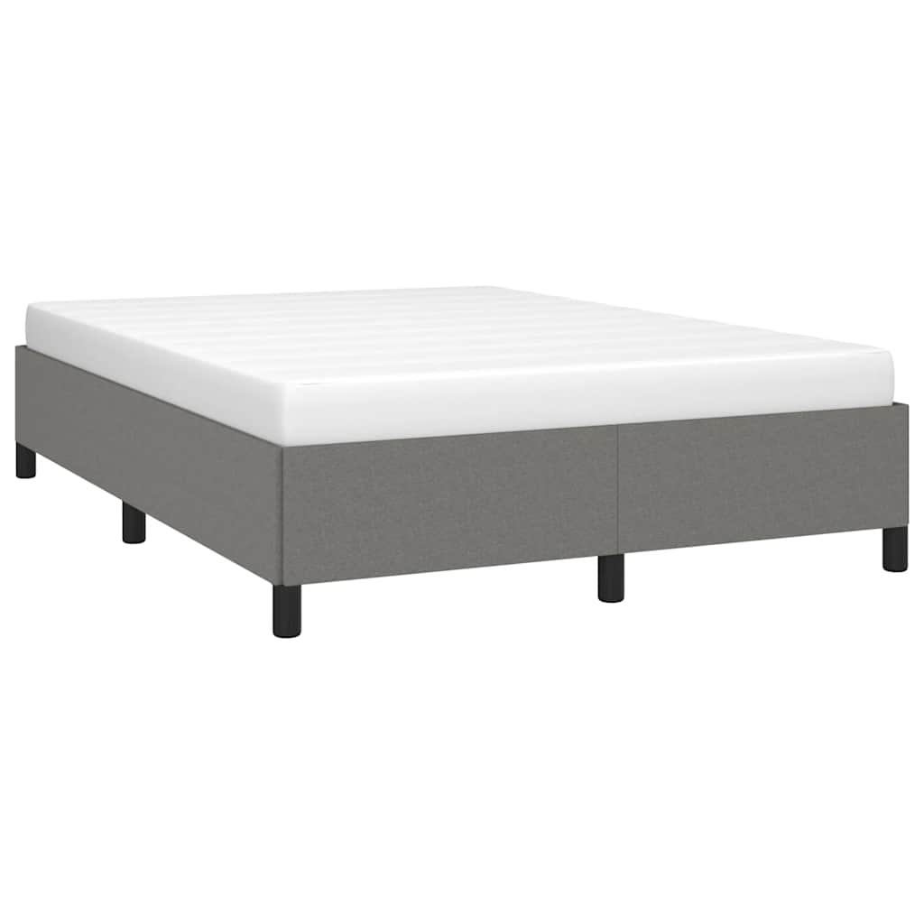 8720287171546_g_en_hd_2 vidaXL Bed Frame without Mattress Dark Grey 137x187 cm Double Fabric - Image 4