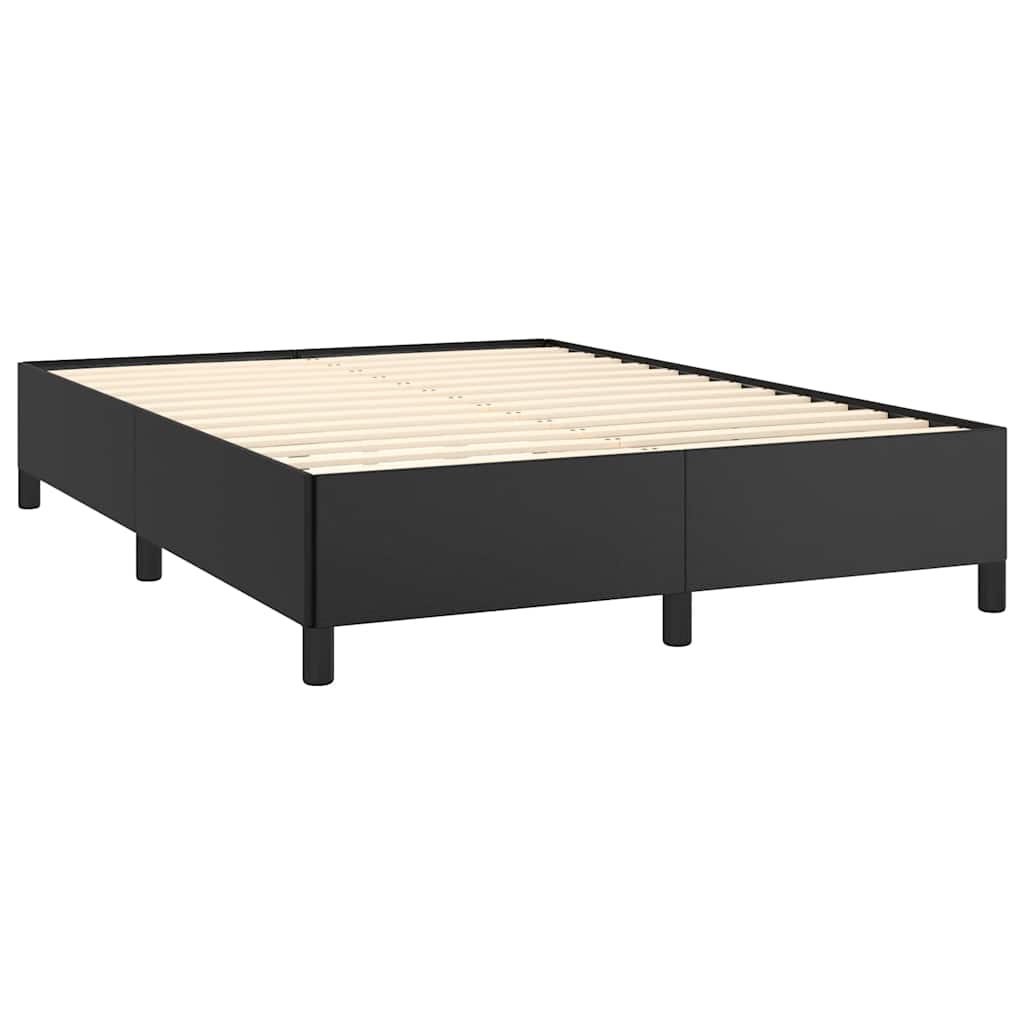 8720287173281_g_en_hd_3 vidaXL Bed Frame without Mattress Black 137x187 cm Double Faux Leather - Image 5
