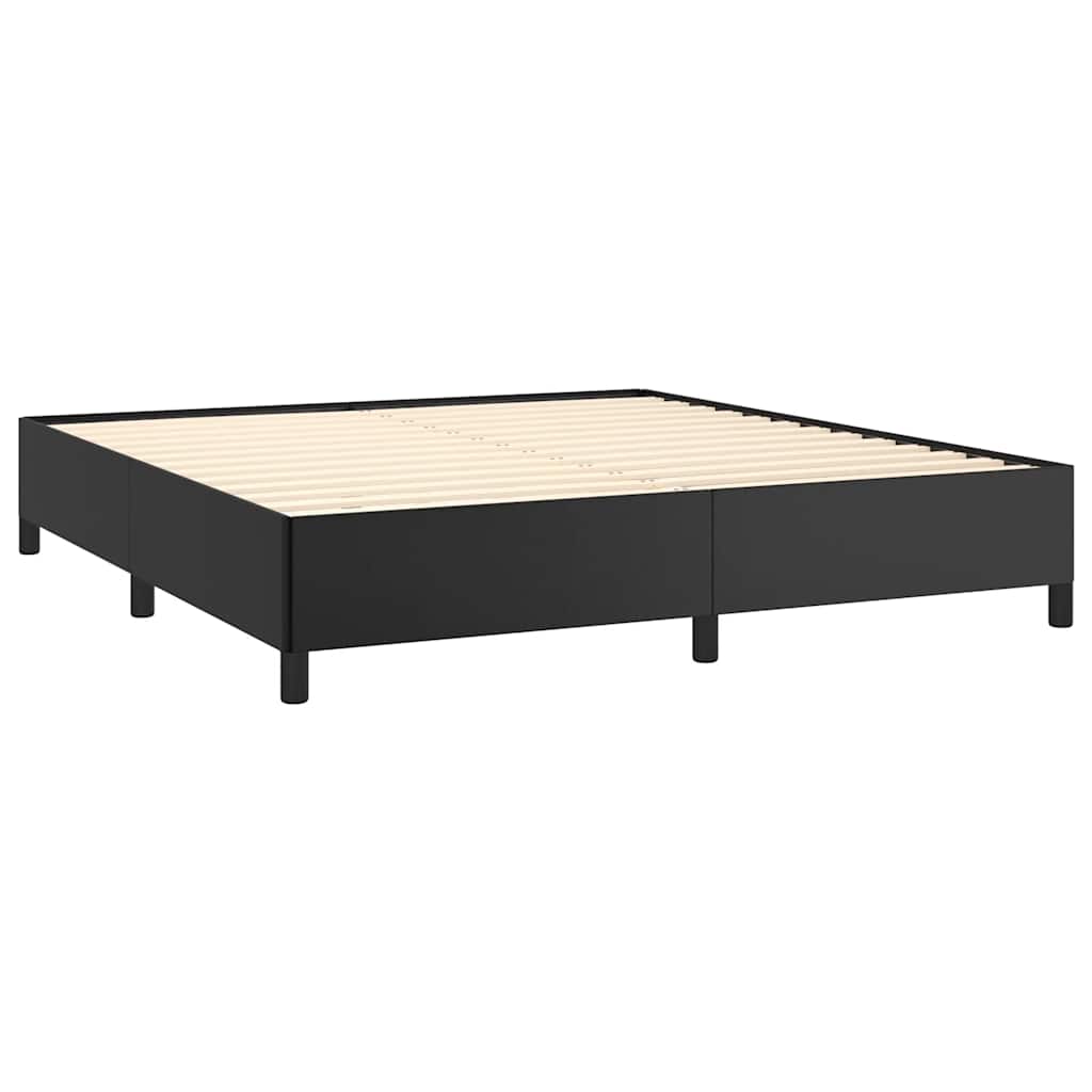 8720287173304_g_en_hd_3 vidaXL Bed Frame without Mattress Black 152x203 cm Queen Faux Leather - Image 5