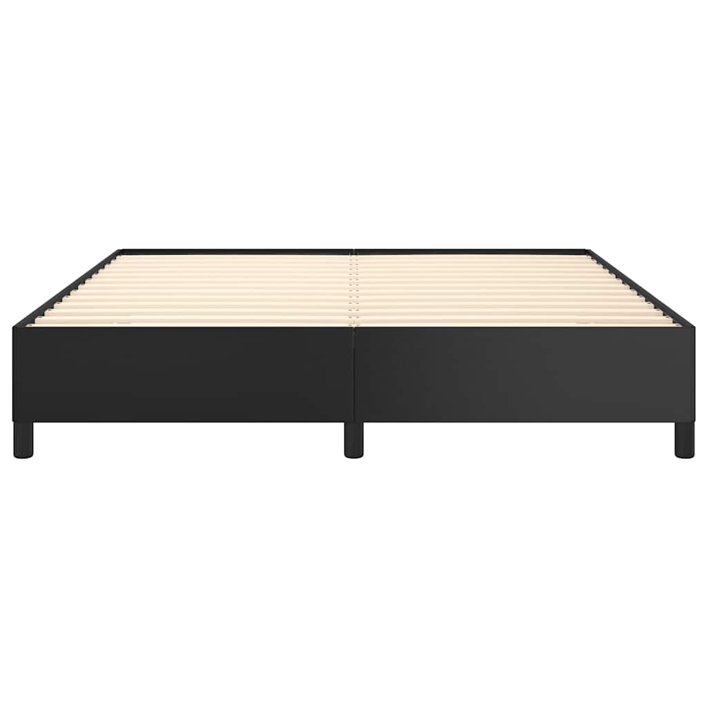 8720287173304_g_en_hd_4 vidaXL Bed Frame without Mattress Black 152x203 cm Queen Faux Leather - Image 6