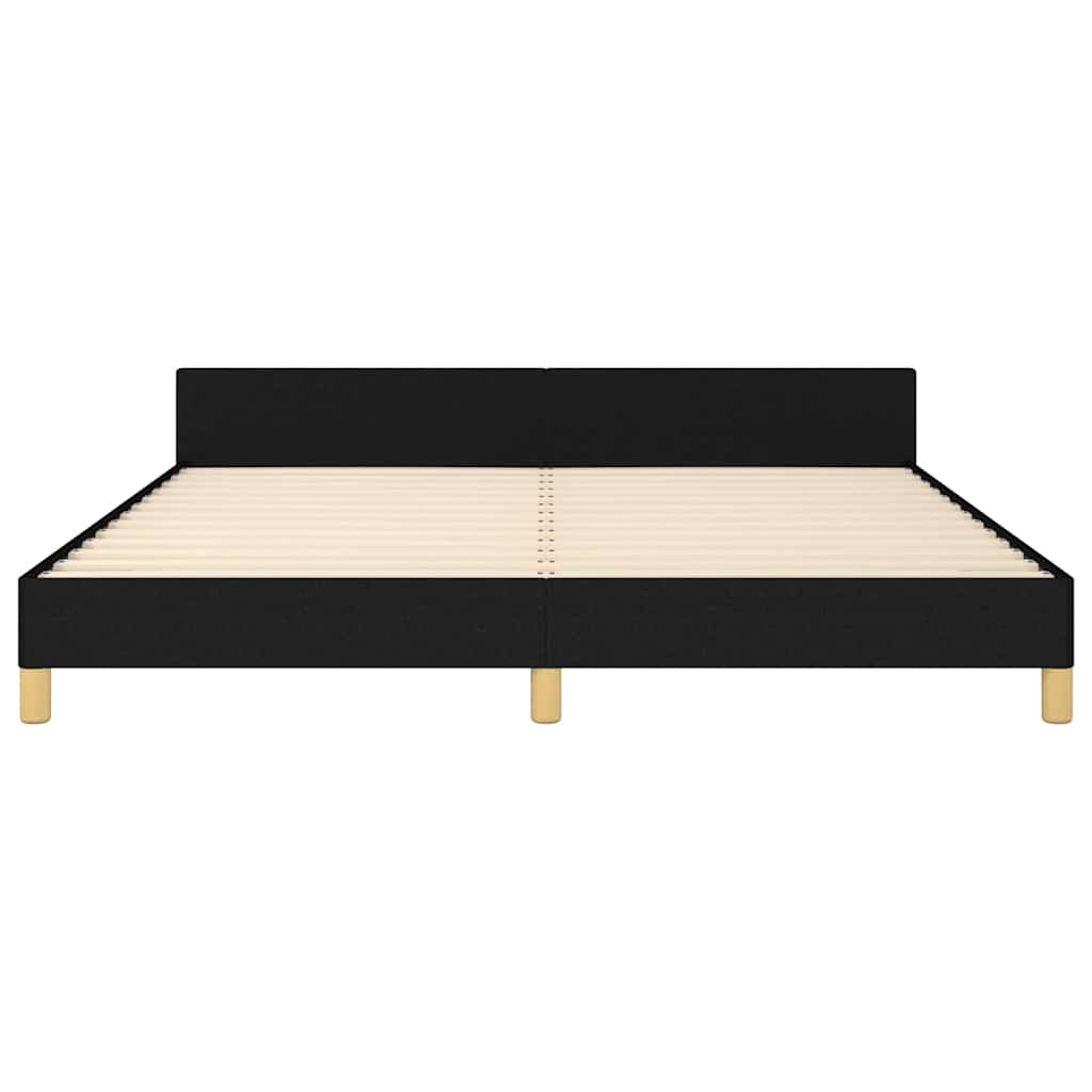 8720287175070_g_en_hd_4 vidaXL Bed Frame without Mattress Black Queen Fabric - Image 6