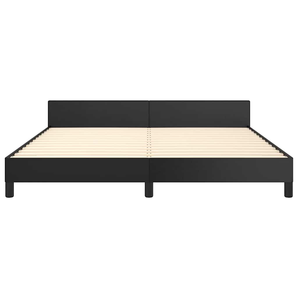 8720287175803_g_en_hd_4 vidaXL Bed Frame without Mattress Black Queen Faux Leather - Image 6
