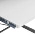 vidaXL Corner Computer Desk White 132x112x99 cm Engineered Wood - Image 4