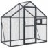 vidaXL Aviary Anthracite 179x100x185 cm Aluminium - Image 2