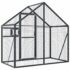 vidaXL Aviary Anthracite 179x100x185 cm Aluminium - Image 5