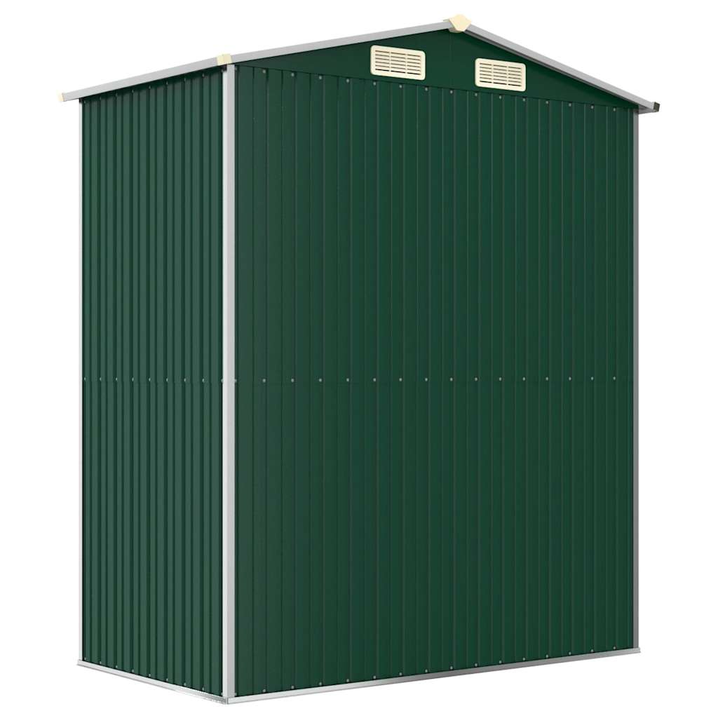 8720287178163_g_en_hd_4 vidaXL Garden Shed Green 192x108x223 cm Galvanised Steel - Image 6