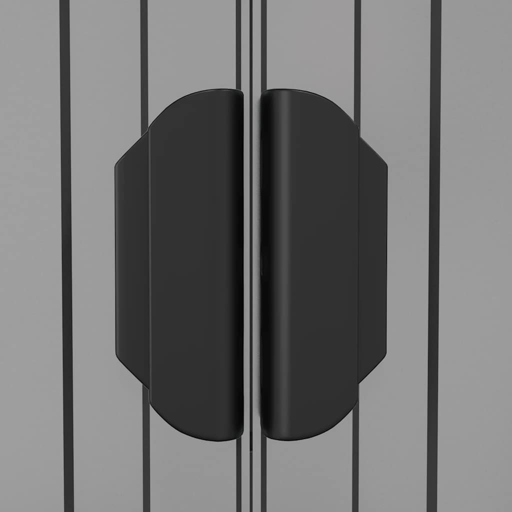 8720287178187_g_en_hd_5 vidaXL Garden Shed Light Grey 192x108x223 cm Galvanised Steel - Image 7