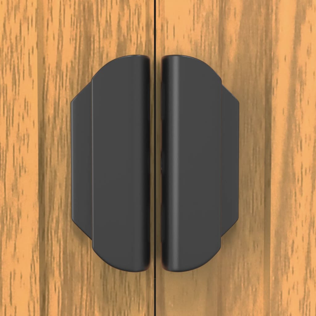 8720287178248_g_en_hd_5 vidaXL Garden Shed Light Brown 192x108x223 cm Galvanised Steel - Image 7