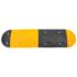 vidaXL Speed Hump Yellow&Black 129x32.5x4 cm Rubber - Image 3