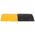 vidaXL Speed Hump Yellow&Black 97x32.5x4 cm Rubber - Image 2