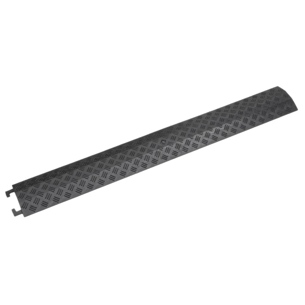 8720287178545_g_en_hd_1 vidaXL Cable Protector Ramps 2 pcs 98.5 cm Black - Image 2