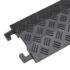 vidaXL Cable Protector Ramps 2 pcs 98.5 cm Black - Image 7