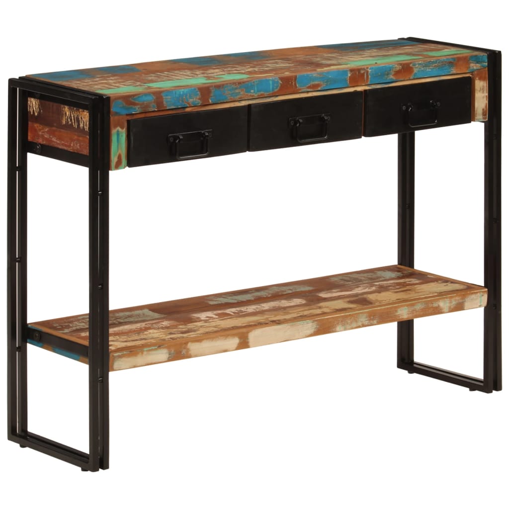 8720287178767_g_en_hd_10 vidaXL Console Table 110x30x76 cm Solid Wood Reclaimed - Image 12
