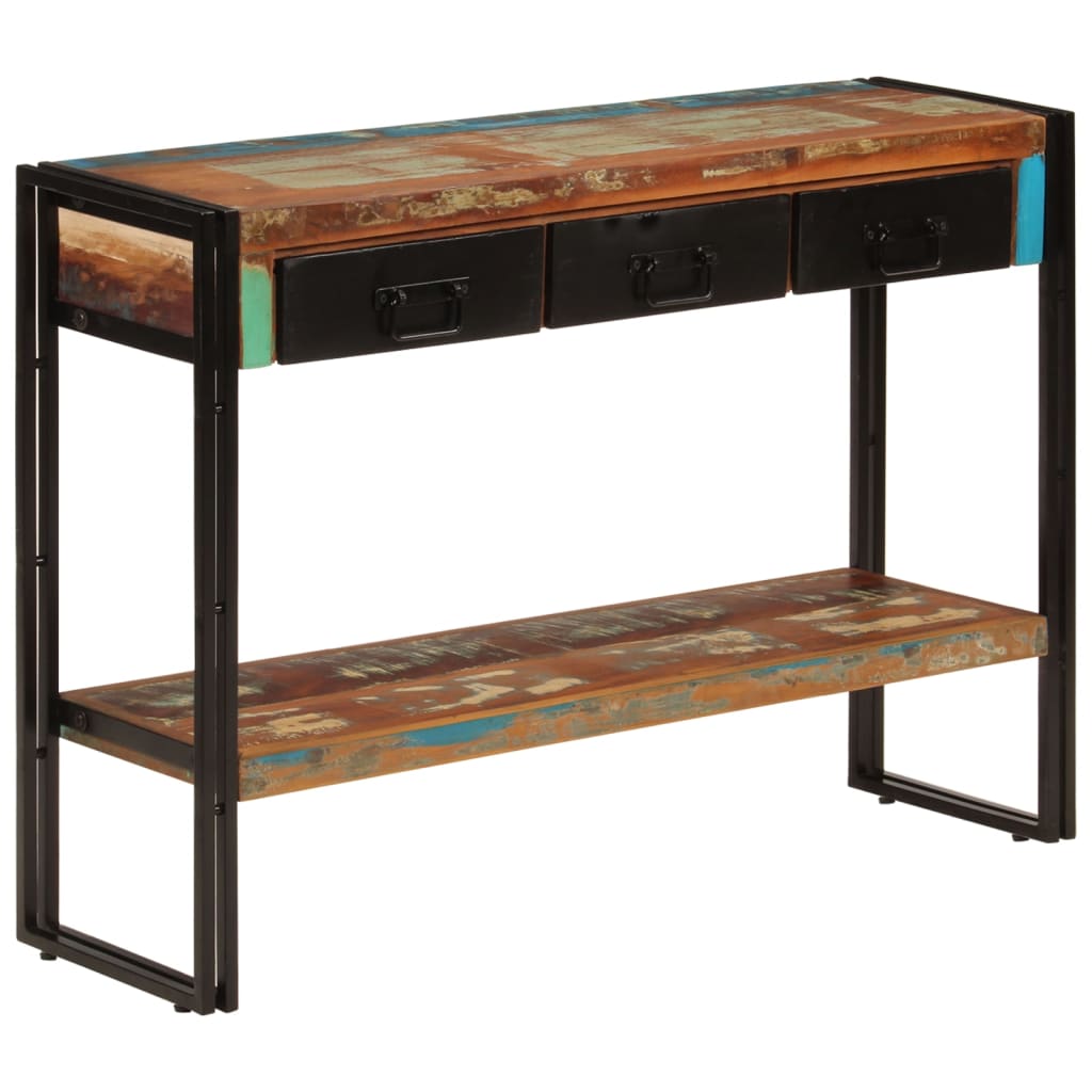 8720287178767_g_en_hd_9 vidaXL Console Table 110x30x76 cm Solid Wood Reclaimed - Image 11