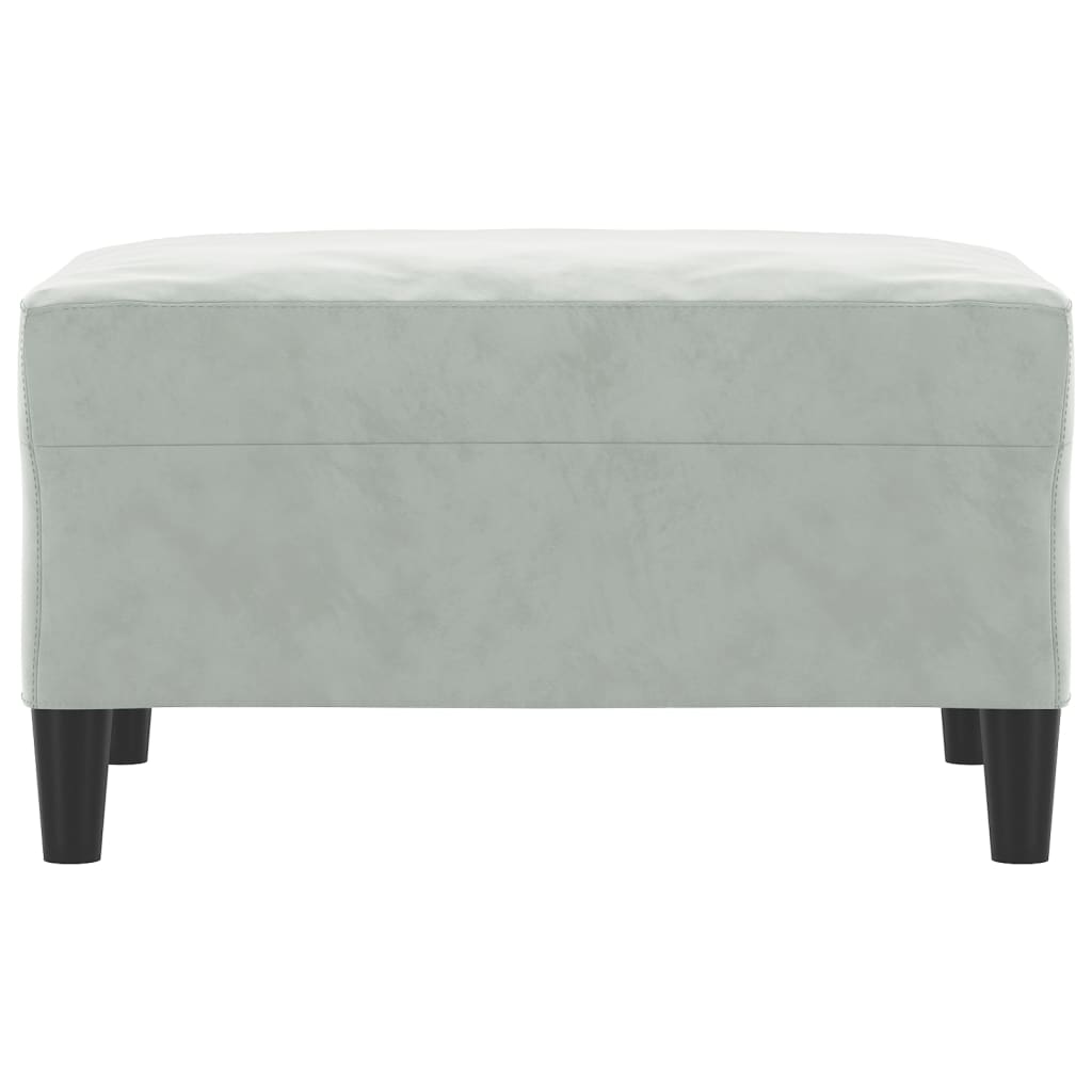 8720287186205_g_en_hd_1 vidaXL Footstool Light Grey 70x55x41 cm Velvet - Image 3