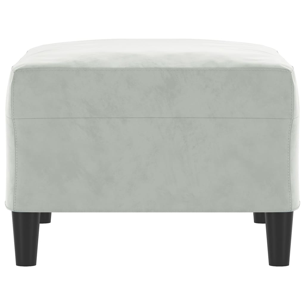 8720287186205_g_en_hd_2 vidaXL Footstool Light Grey 70x55x41 cm Velvet - Image 4