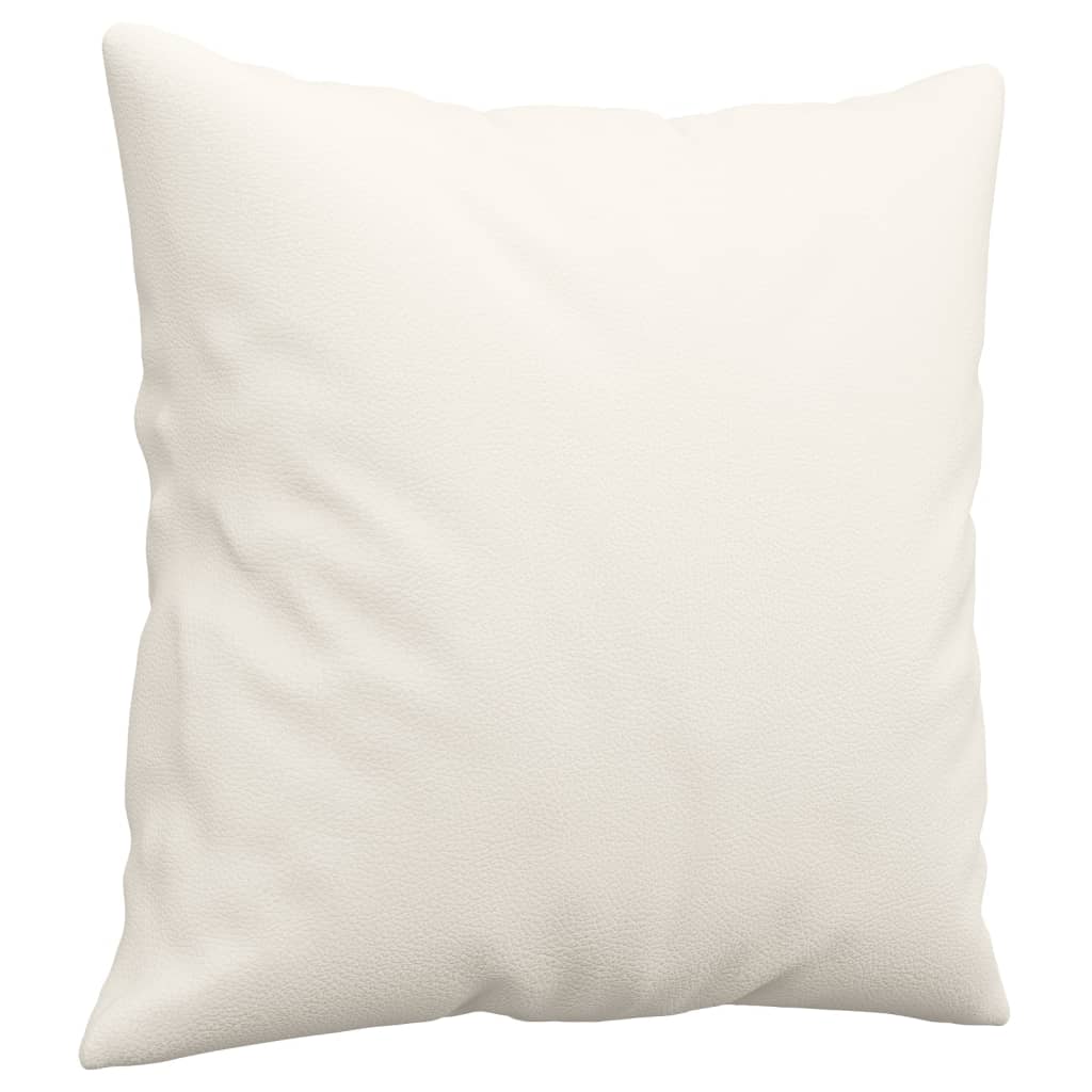 8720287187837_g_en_hd_1 vidaXL Throw Pillows 2 pcs Cream 40x40 cm Faux Leather - Image 3