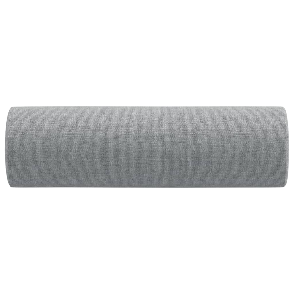 8720287188049_g_en_hd_2 vidaXL Throw Pillows 2 pcs Light Grey Ø15x50 cm Fabric - Image 4