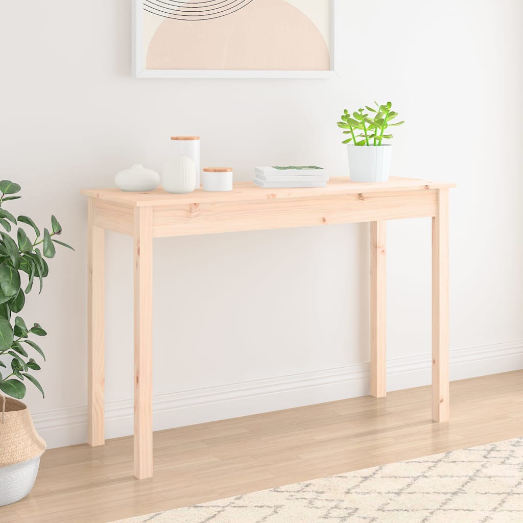 8720287188421_g_en_hd_1 vidaXL Console Table 110x40x75 cm Solid Wood Pine - Image 3