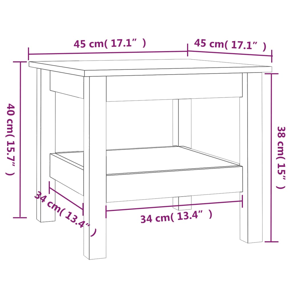 8720287188674_g_en_hd_5 vidaXL Coffee Table 45x45x40 cm Solid Wood Pine - Image 7