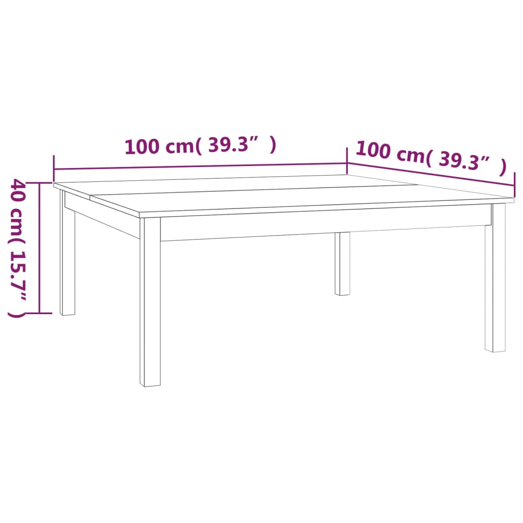 8720287188926_g_en_hd_5 vidaXL Coffee Table 100x100x40 cm Solid Wood Pine - Image 7