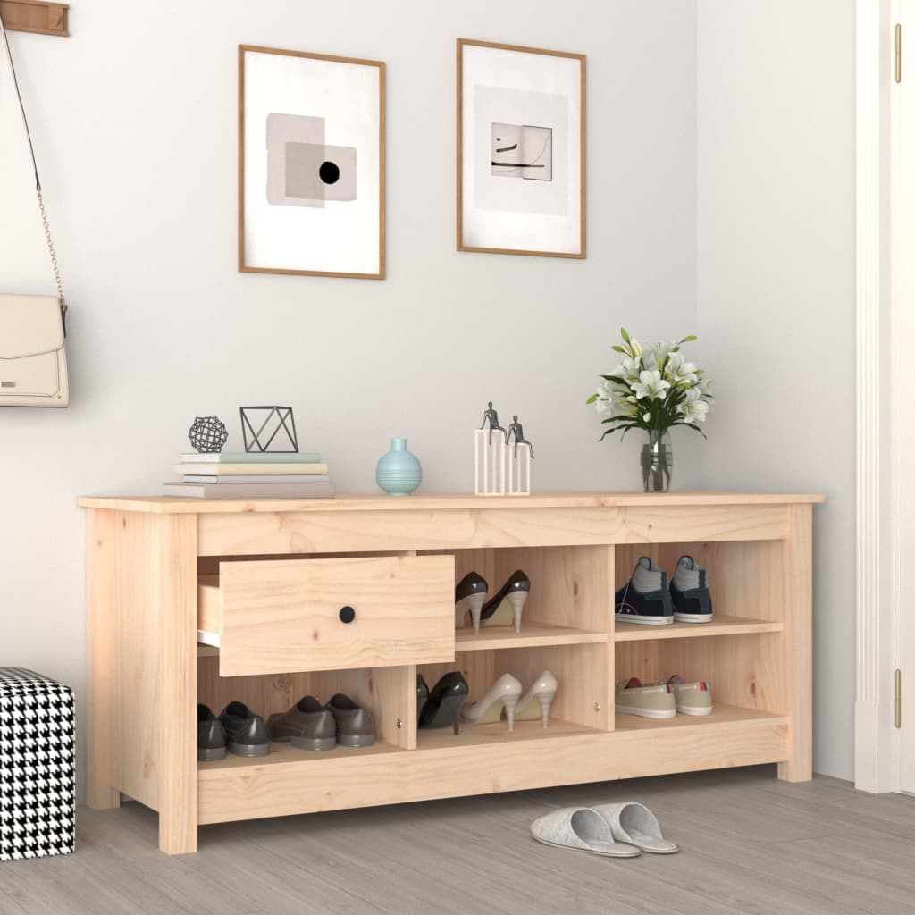 8720287189671_g_en_hd_4 vidaXL Shoe Cabinet 110x38x45.5 cm Solid Wood Pine - Image 6