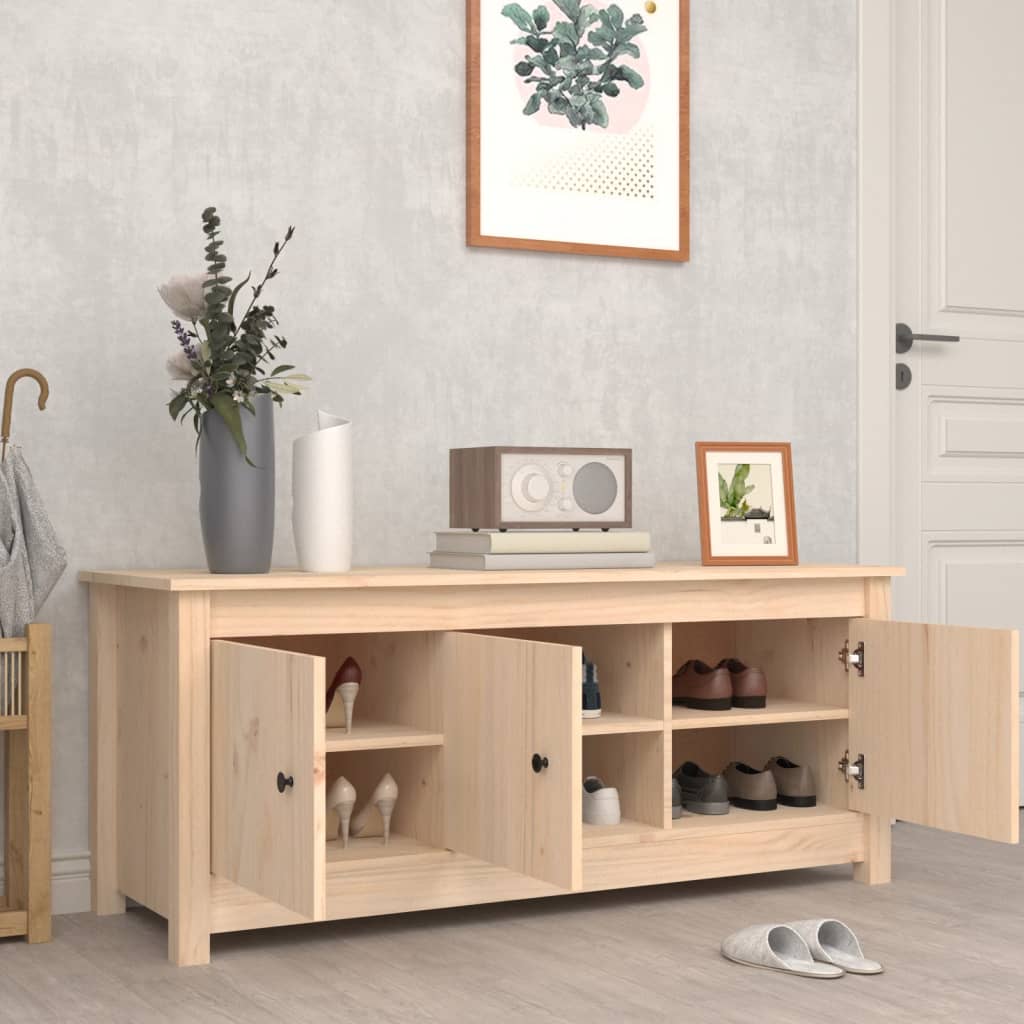 8720287189725_g_en_hd_5 vidaXL Shoe Cabinet 110x38x45.5 cm Solid Wood Pine - Image 7
