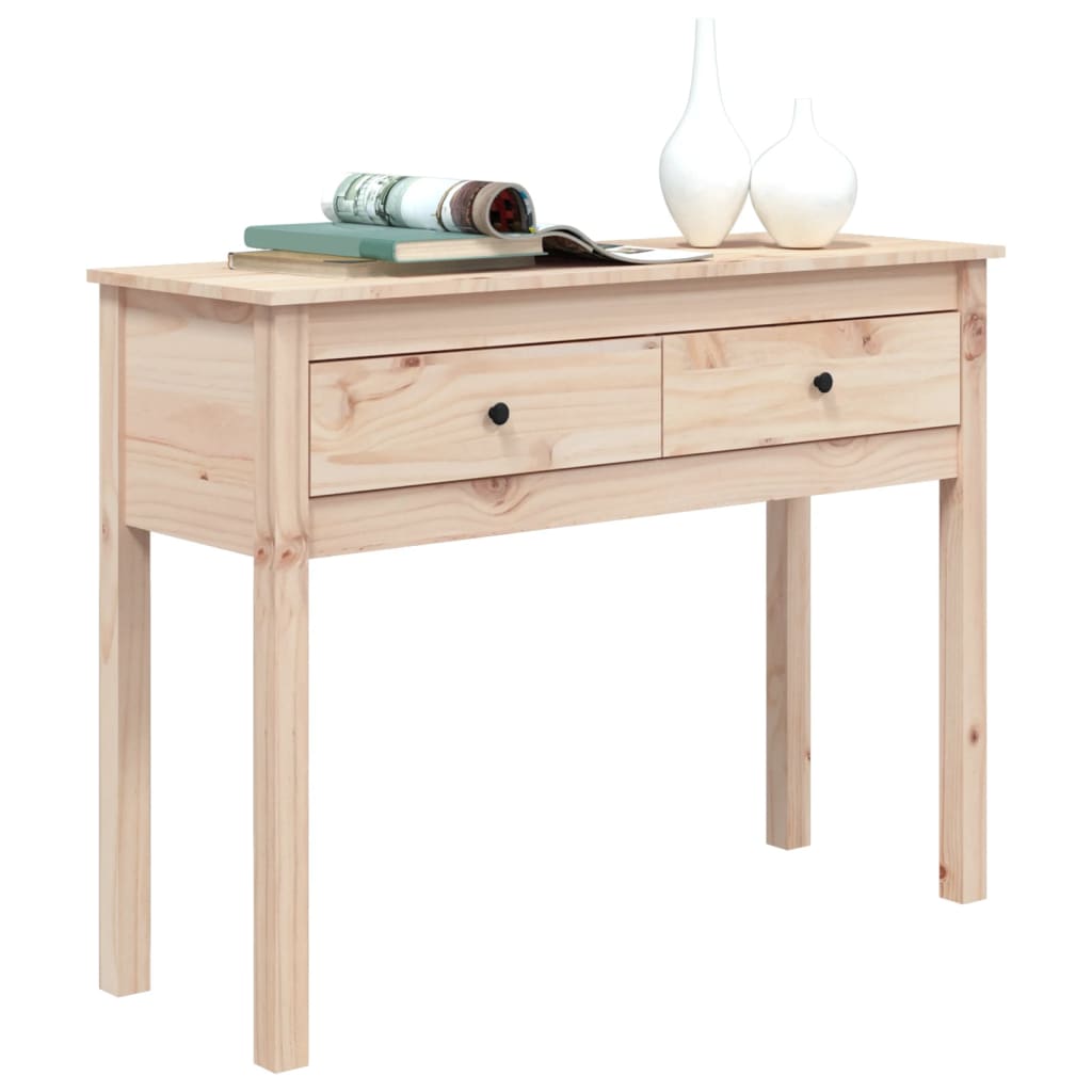 8720287189879_g_en_hd_2 vidaXL Console Table 100x35x75 cm Solid Wood Pine - Image 5