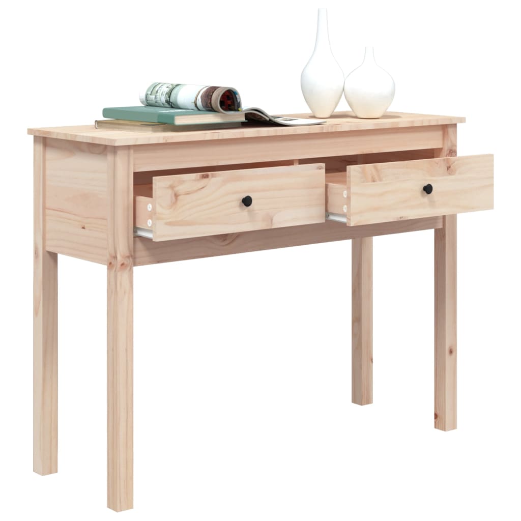 8720287189879_g_en_hd_3 vidaXL Console Table 100x35x75 cm Solid Wood Pine - Image 6