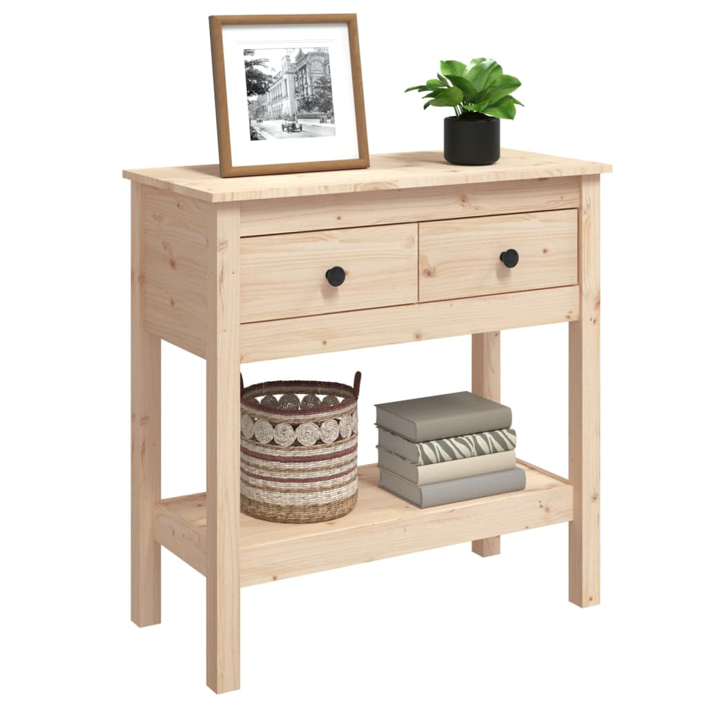 8720287189923_g_en_hd_2 vidaXL Console Table 75x35x75 cm Solid Wood Pine - Image 4