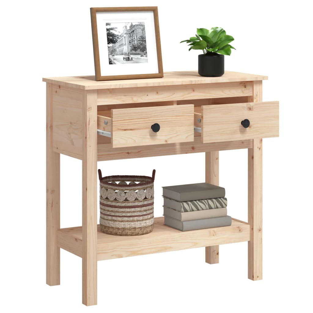 8720287189923_g_en_hd_3 vidaXL Console Table 75x35x75 cm Solid Wood Pine - Image 5