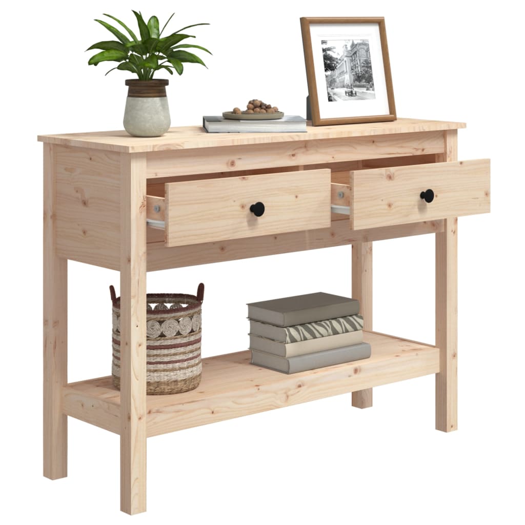 8720287189978_g_en_hd_3 vidaXL Console Table 100x35x75 cm Solid Wood Pine - Image 5