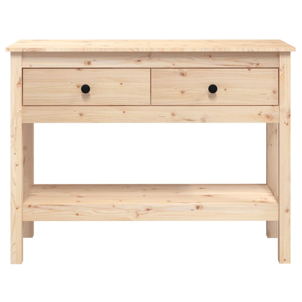 8720287189978_g_en_hd_4 vidaXL Console Table 100x35x75 cm Solid Wood Pine - Image 6