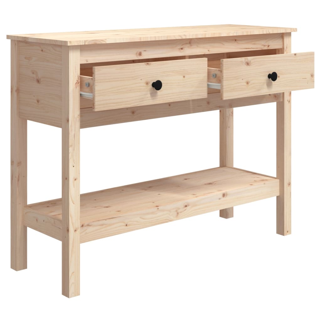 8720287189978_g_en_hd_5 vidaXL Console Table 100x35x75 cm Solid Wood Pine - Image 7
