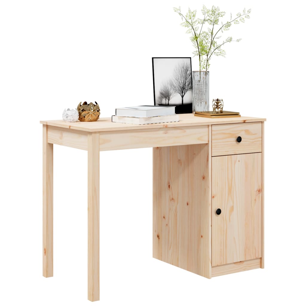 8720287190028_g_en_hd_2 vidaXL Desk 100x50x75 cm Solid Wood Pine - Image 5