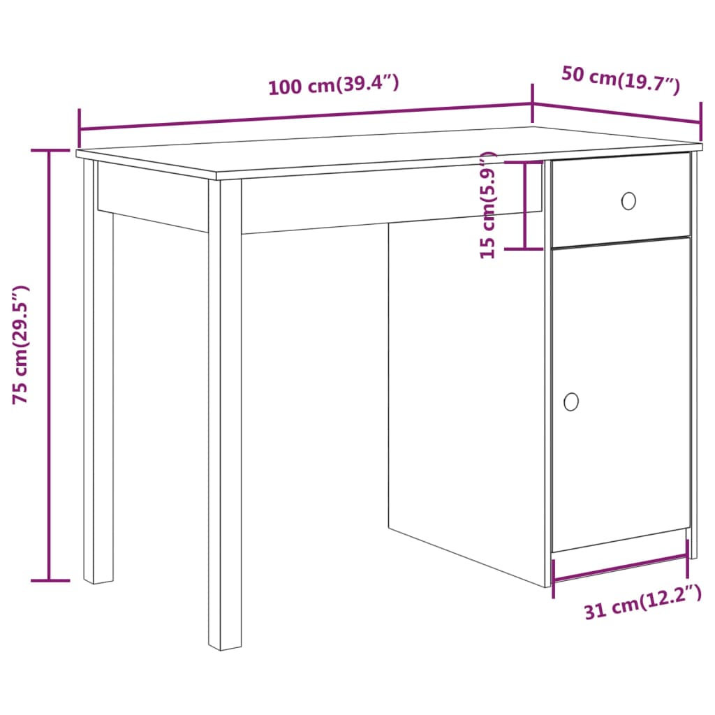 8720287190028_g_en_hd_8 vidaXL Desk 100x50x75 cm Solid Wood Pine - Image 11