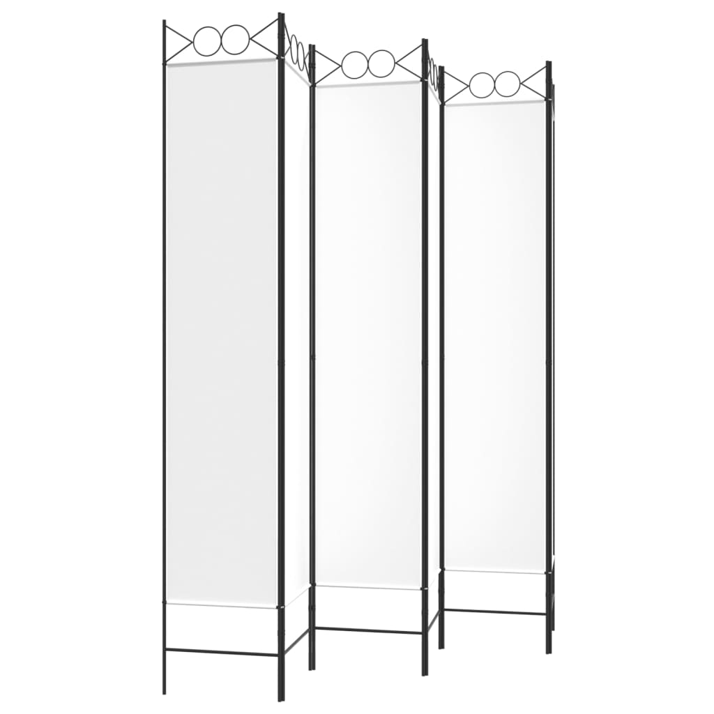 8720287195726_g_en_hd_3 vidaXL 6-Panel Room Divider White 240x220 cm Fabric - Image 5