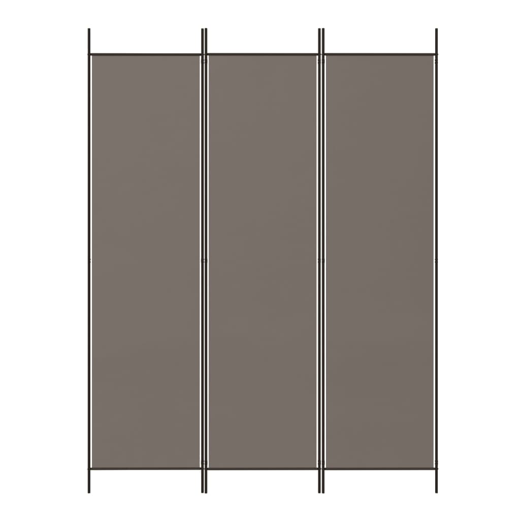 8720287195788_g_en_hd_1 vidaXL 3-Panel Room Divider Anthracite 150x200 cm Fabric - Image 3