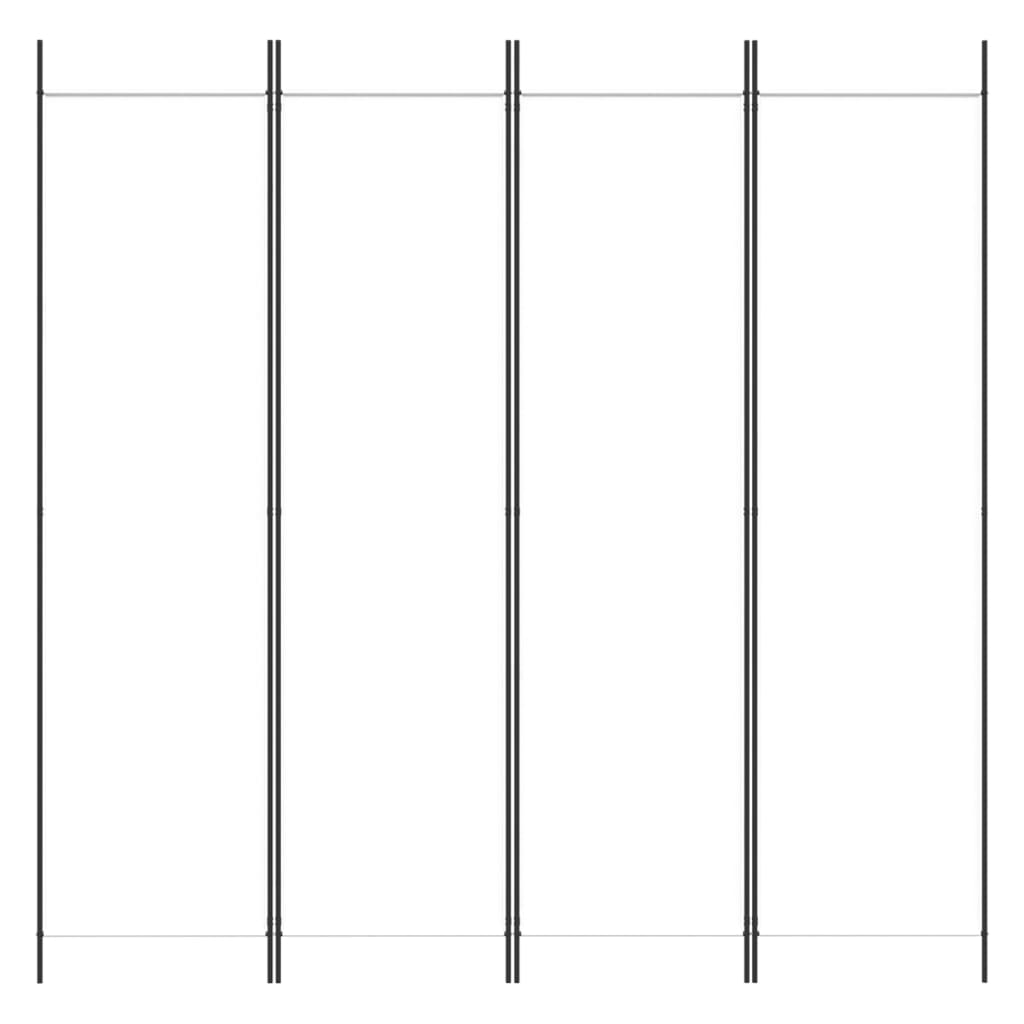 8720287195801_g_en_hd_1 vidaXL 4-Panel Room Divider White 200x200 cm Fabric - Image 3