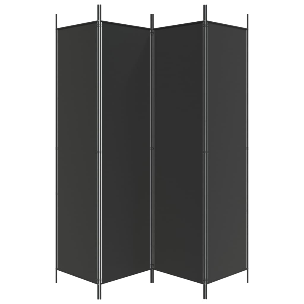 8720287195832_g_en_hd_2 vidaXL 4-Panel Room Divider Black 200x200 cm Fabric - Image 4