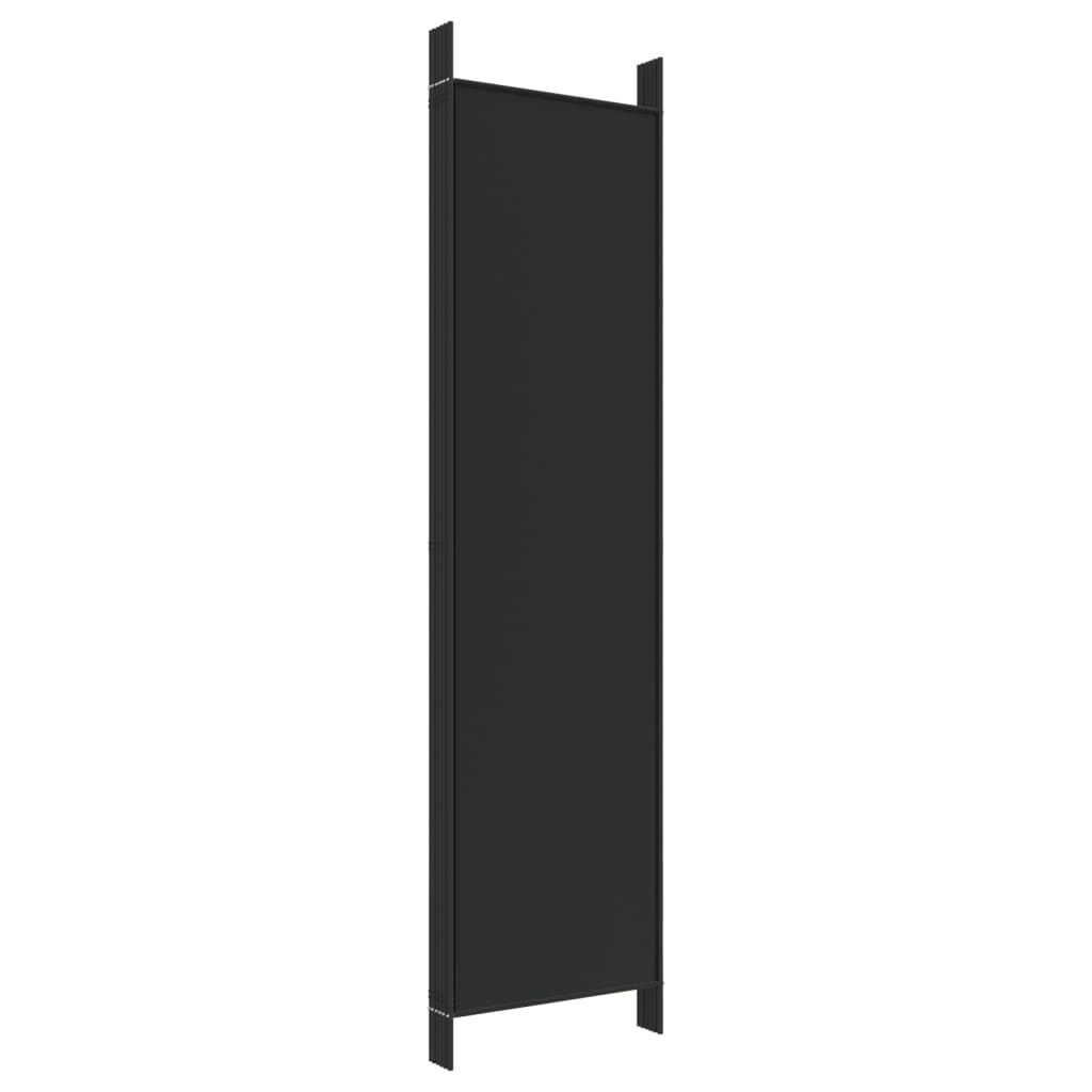 8720287195917_g_en_hd_4 vidaXL 6-Panel Room Divider Black 300x200 cm Fabric - Image 6