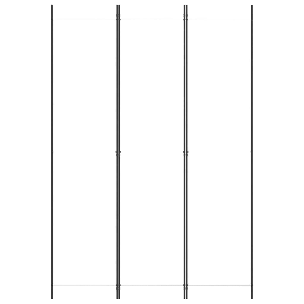 8720287195924_g_en_hd_1 vidaXL 3-Panel Room Divider White 150x220 cm Fabric - Image 3